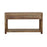 Esther 3-Drawer Storage Console Table Natural Sheesham