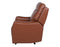 Natalia Dual-Power Leather Recliner, Coach