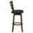 Murphy Ladder Back Pub Height Swivel Bar Stool