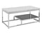 Aston 3-Piece White Marble Table Set