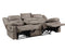 Abilene Manual Reclining Sofa with Drop-Down Console, Tan