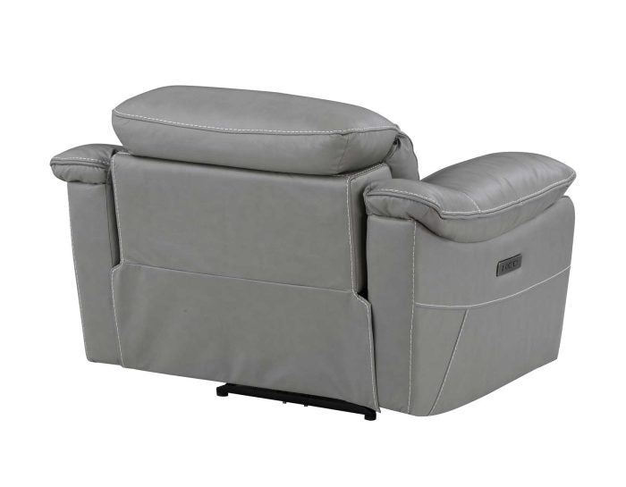 Alpine Dual-Power Leather Recliner