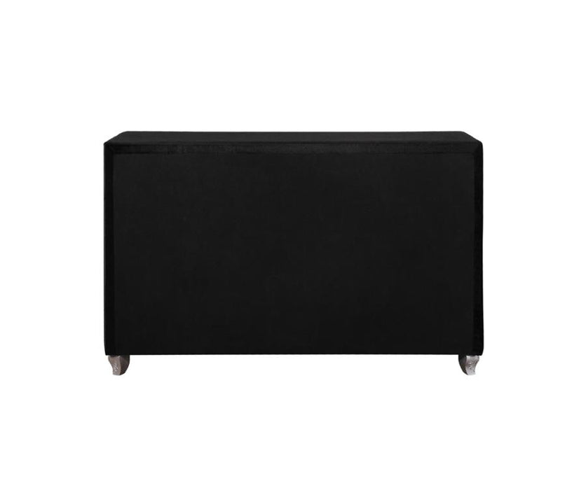 Deanna 7-drawer Rectangular Dresser Black