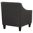 Liam Upholstered Sloped Arm Accent Club Chair