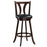 24/29.5 Inch Set of 2 Swivel Bar Stools Bar Height Chairs with Rubber Wood Legs