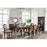 TOWNSVILLE 9 PIECE DINING SET