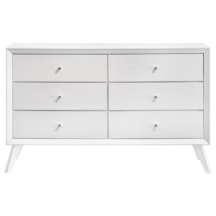 Janelle 5-piece Bedroom Set White