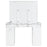 Regina Makeup Vanity Table Set with Lighting White