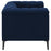 Chalet Tuxedo Arm Chair Blue