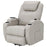 Sanger Upholstered Power Lift Recliner Chair with Massage