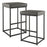 30 Inch Barstools Set of 2 with PU Leather Cover