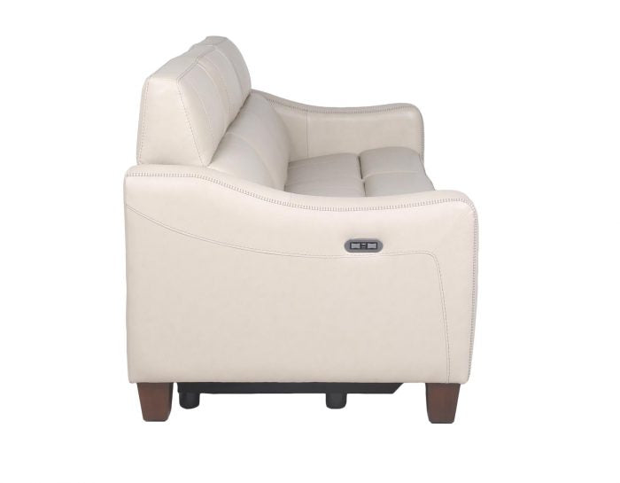 Giorno Dual-Power Leather Sofa