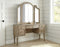 3-Piece Highland Park Vanity Set (Vanity Desk, Tri-fold Mirror and Bench)