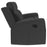 Brentwood Upholstered Motion Reclining Sofa Black