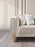 Santana Ivory Velvet Sofa & Loveseat