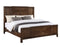 Milan 4-Piece King Bedroom Set (King Bed, Nightstand, Dresser/Mirror)