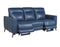 Sansa Leather Dual-Power Reclining Sofa