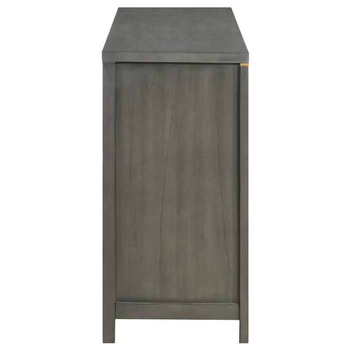 Kieran 6-drawer Bedroom Dresser Grey