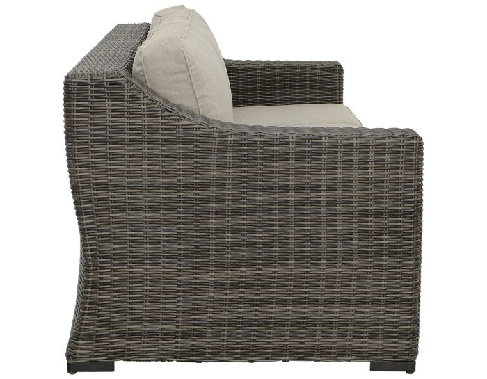 Jones Outdoor Resin Wicker Sofa