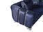 Santana Navy Velvet Sofa & Loveseat