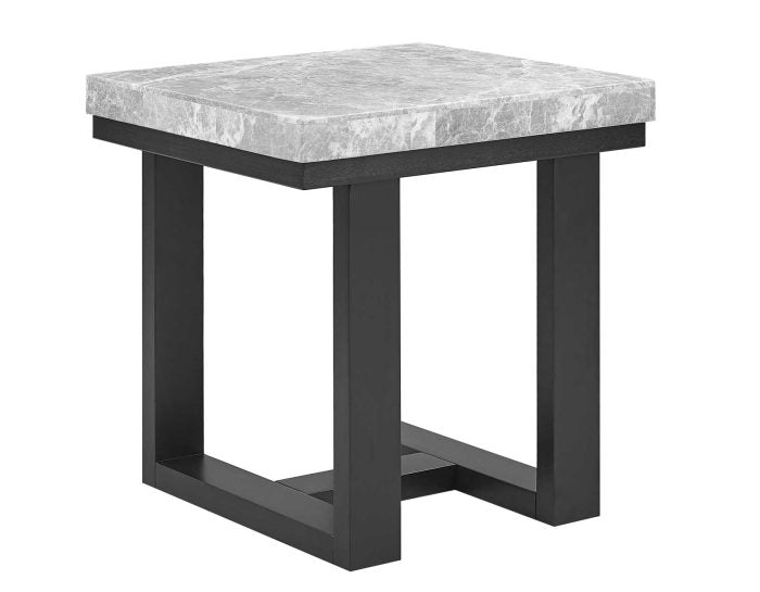 Lucca 3-Piece Marble Top Set (Cocktail & 2 End Tables)