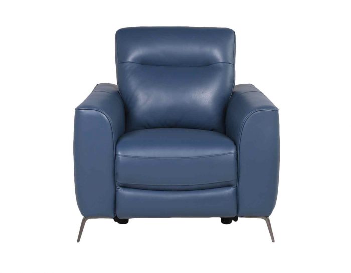 Sansa Dual-Power Leather Recliner