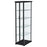 Aero 5-shelf Display Curio Cabinet with LED Lighting Black