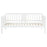 Bethany Wood Twin Daybed With Drop-Down Tables White