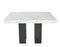 Camila 54 inch Square Marble Top Counter Table