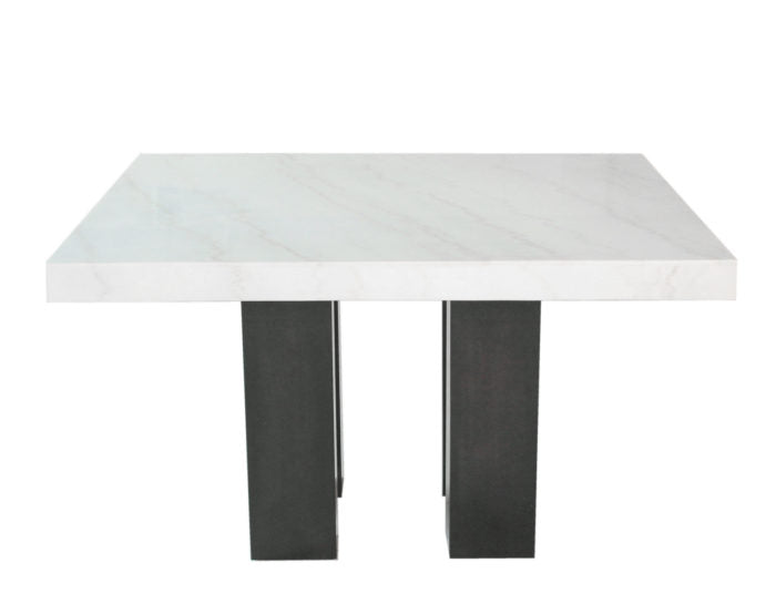 Camila 54 inch Square Marble Top Counter Table