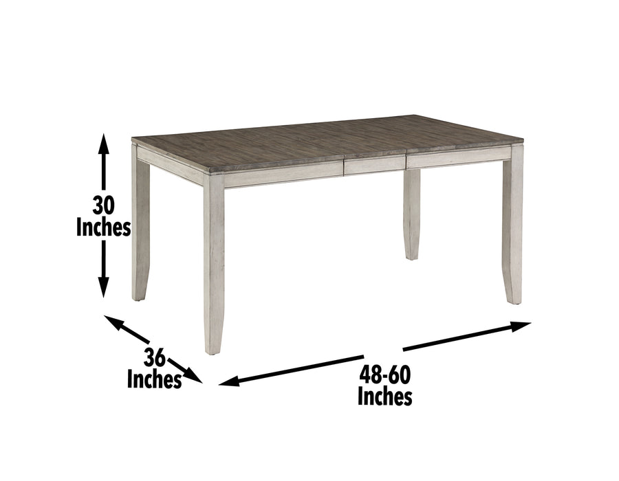 Abacus 5-Piece Counter Dining Set (Counter Table & 4 Counter Chairs)