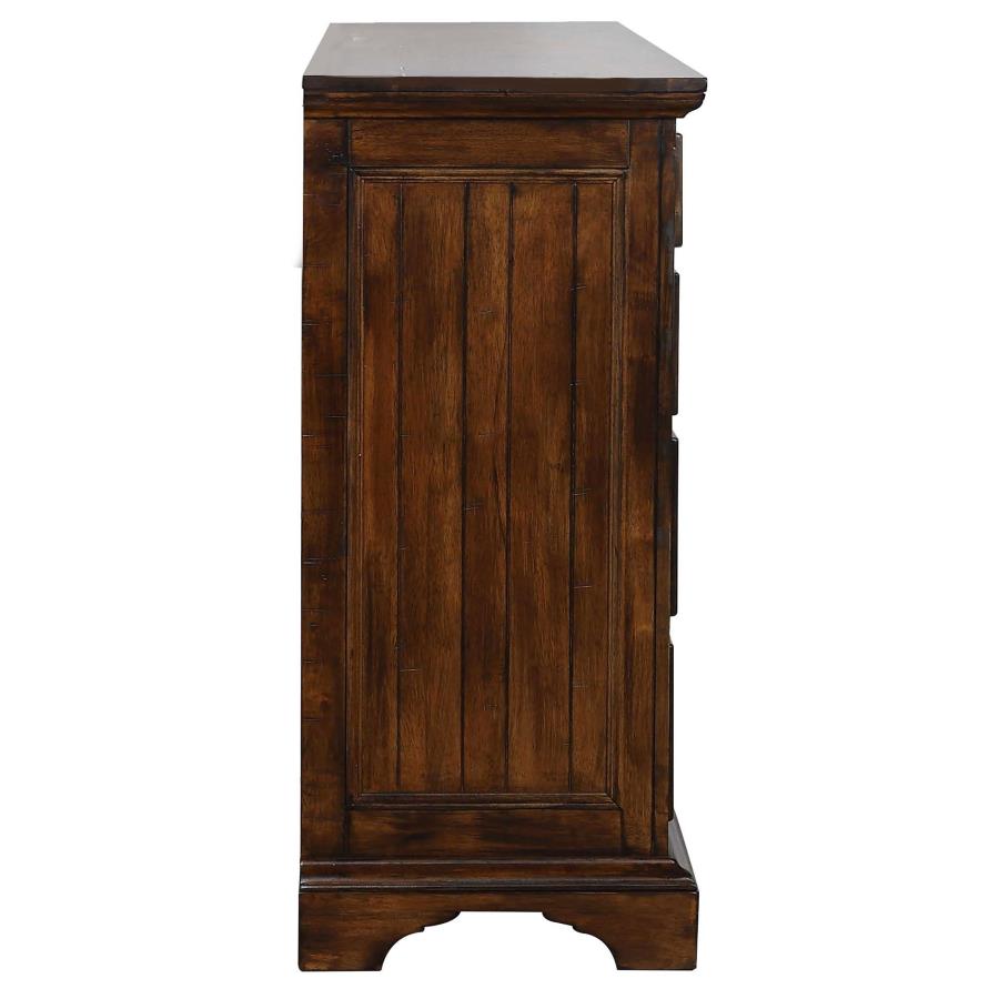 Elk Grove 9-drawer Dresser with Jewelry Tray Vintage Bourbon