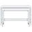 Jackson 4-piece Multipurpose Counter Height Table Set White and Chrome