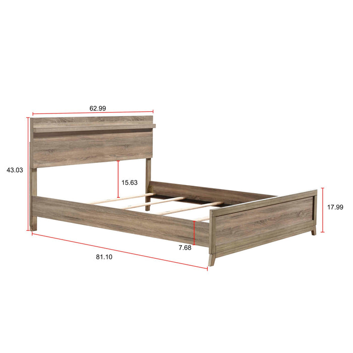 TILSTON PANEL BED