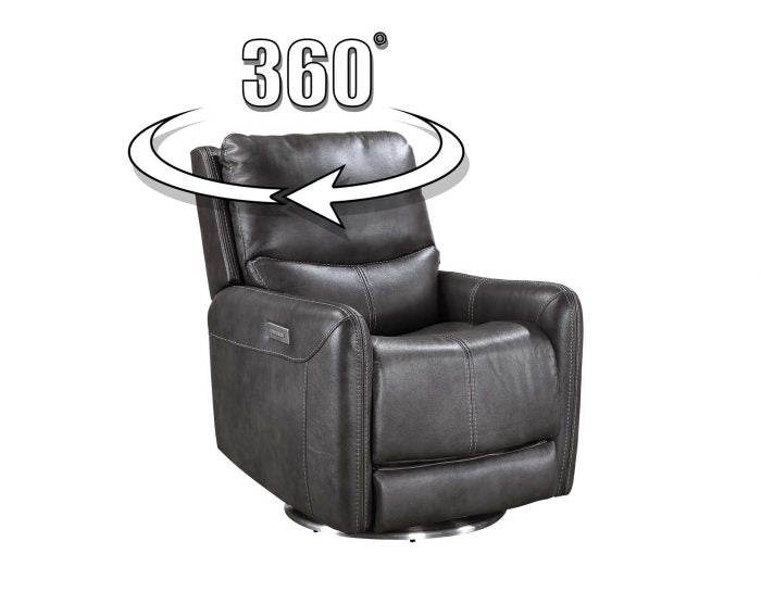 Athens Triple-Power 360-Degree Swivel Motion Chair