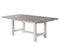 Canova 5-Piece 78-inch Gray Marble Dining Set