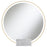 Jocelyn Round Table Top LED Vanity Mirror White Marble