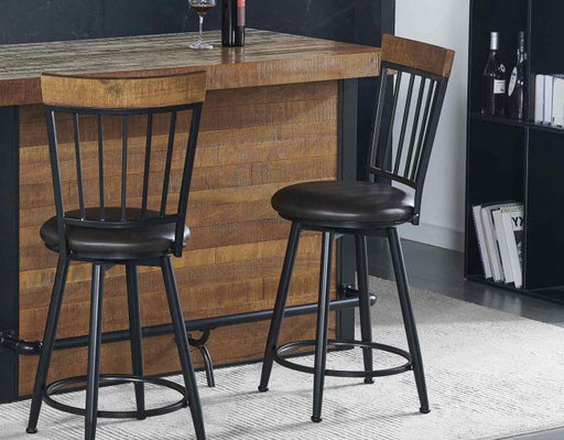 Tyler Swivel 24-inch Counter Stool