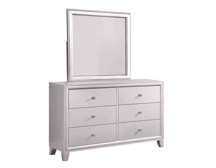 Omni 4-Piece King Bedroom Set (King Bed, Nightstand, Dresser/Mirror)