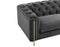 Charlene Velvet Button Tufted Rolled Arm Chesterfield Sofa