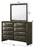 Fallon Gray LED Storage Platform Bedroom Set