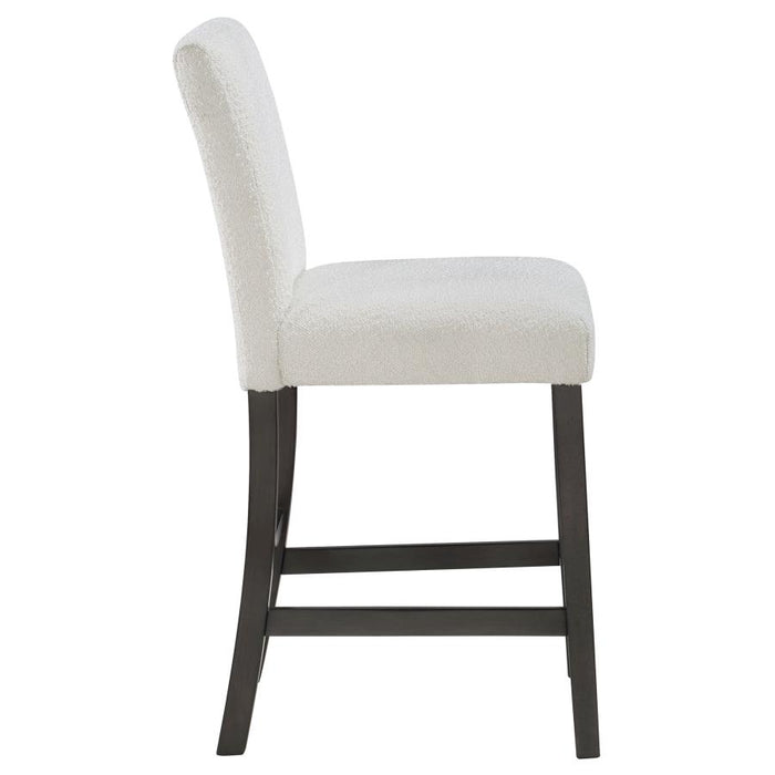 Alba Boucle Upholstered Counter Height Dining Chair (Set of 2)