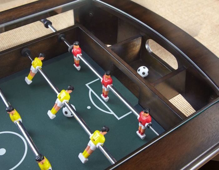 Diletta 3-Piece Game Set (Foosball Cocktail & 2 Game End Tables)