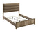 Matteo Melamine Upholstered Panel Bed