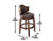 Jasper 30″ Bar Stool, Swivel