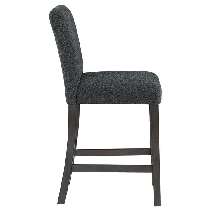 Alba Boucle Upholstered Counter Height Dining Chair (Set of 2)