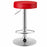 1 Piece Round Bar Stool Adjustable Swivel Pub Chair