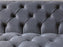 Neva Gray Velvet Double Chaise Sectional