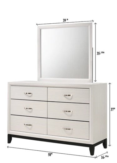 Akerson Chalk Dresser Mirror