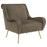 Ricci Upholstered Saddle Arms Accent Chair